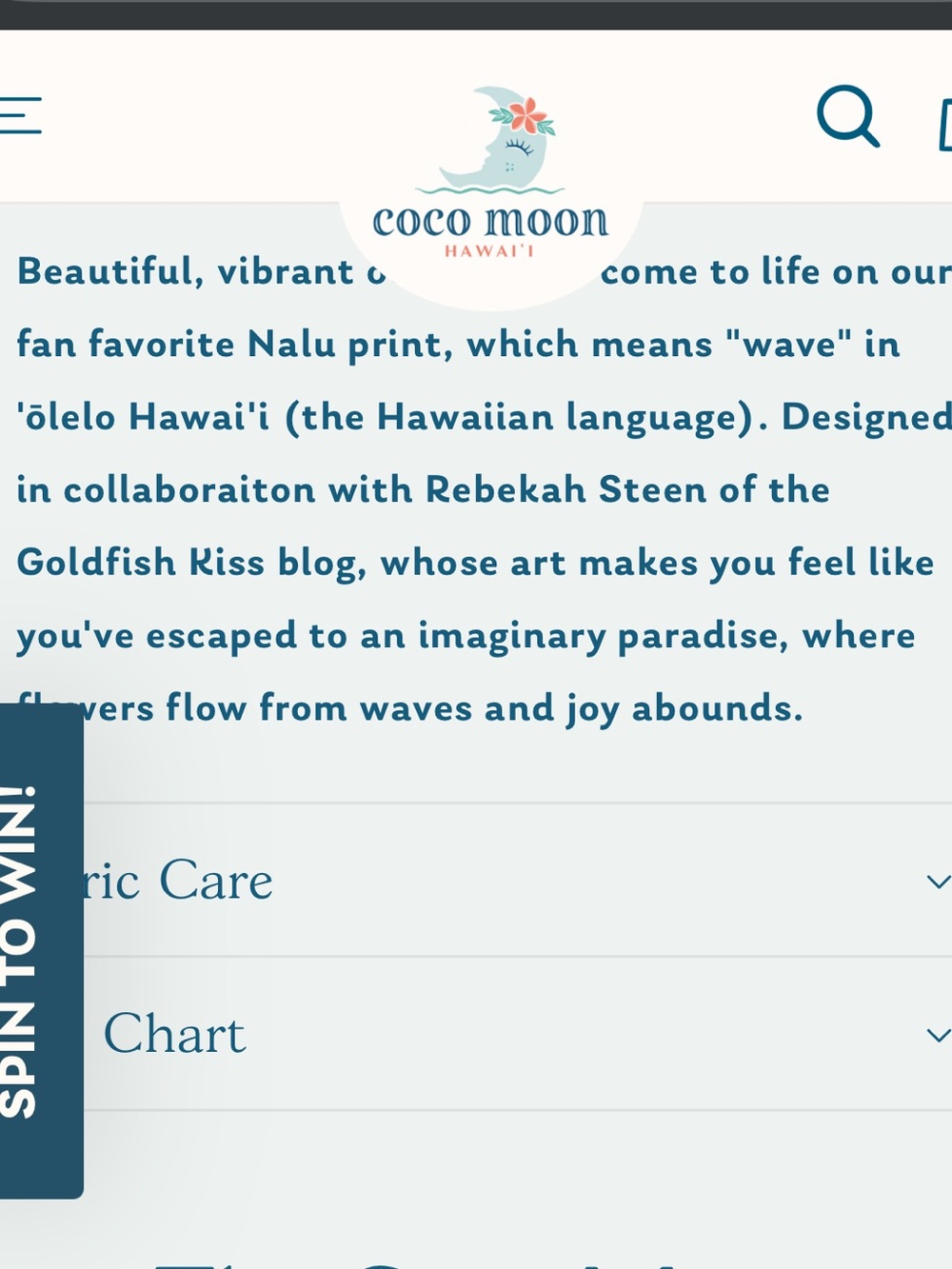 Coco Moon Nalu Robe - Picture 6 of 6